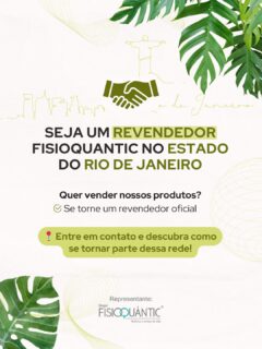 🌿✨ Quer representar uma marca que transforma vidas?
Se você acredita no poder do cuidado, bem-estar e saúde integrativa, essa é a oportunidade de fazer parte de uma rede que cresce todos os dias no Rio de Janeiro.Como revendedor(a) Fisioquantic, você leva mais equilíbrio para as pessoas e ainda constrói um negócio sólido e alinhado aos seus valores. 💚📲 Entre em contato e descubra como se tornar parte dessa rede!#Fisioquantic #RiodeJaneiro #Revendedor