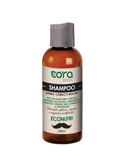 SHAMPOO PARA BARBA, CABELO E BIGODE
