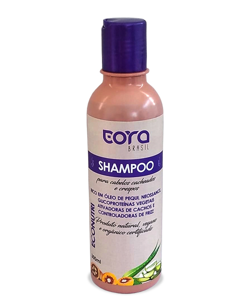 SHAMPOO PARA CABELOS CACHEADOS E CRESPOS