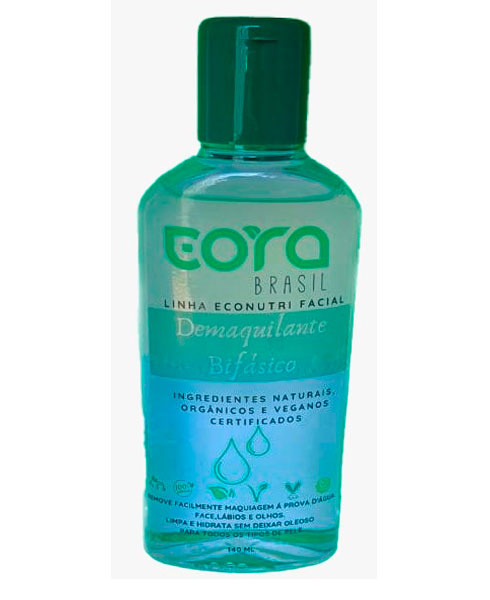 DEMAQUILANTE BIFÁSICO NATURAL E VEGANO