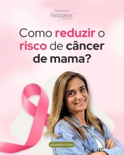 🎀 Outubro Rosa é um convite para falarmos sobre prevenção e autocuidado.
Existem atitudes que fazem toda a diferença na redução do risco de câncer de mama:✨ Praticar exercícios regularmente
🥗 Manter uma alimentação saudável
🚭 Evitar cigarro e bebidas alcoólicas
💆‍♀️ Cuidar da saúde mentalE os suportes naturais da Fisioquantic podem ser grandes aliados nesse processo de equilíbrio e bem-estar. 💚A prevenção é sempre o melhor caminho! Cuide-se com amor todos os dias. 🌸#OutubroRosa #Prevenção #SaúdeDaMulher #Fisioquantic #KatiaBorobia #Autocuidado #BemEstar