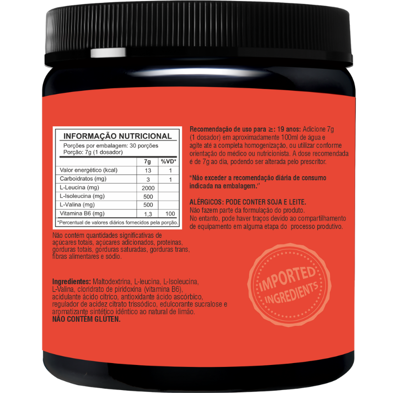 BCAA 4:1:1+ VIT B6 - Imagem 2